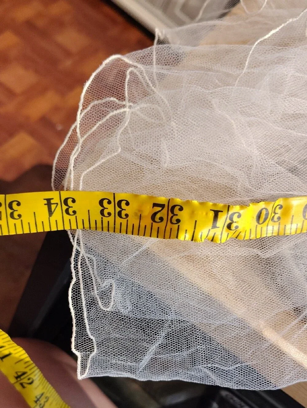 Beaded Pearl White Bridal Headband with Veil